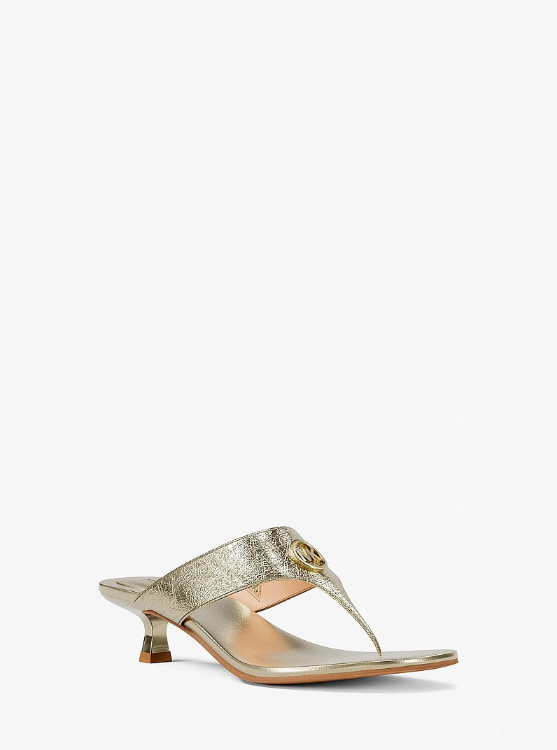 Anneka Metallic Thong Sandal