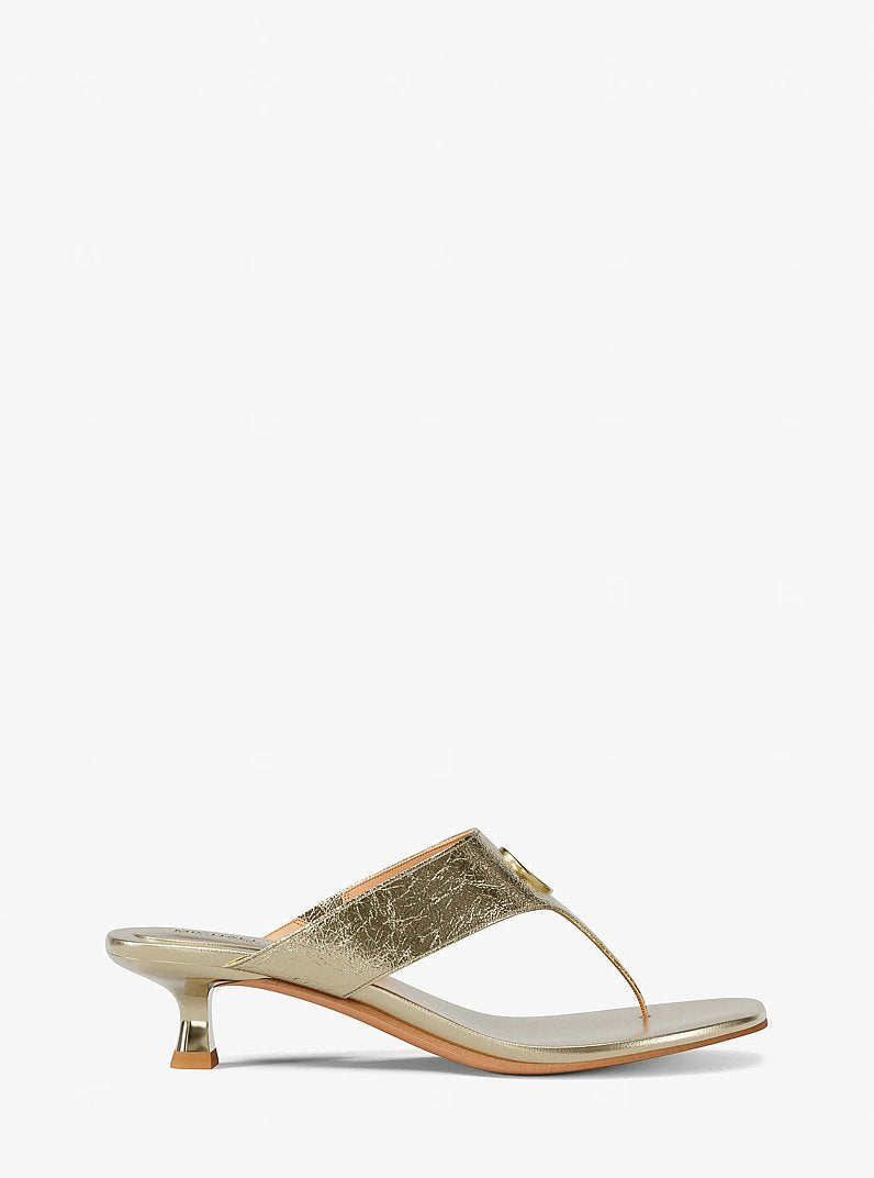 Anneka Metallic Thong Sandal