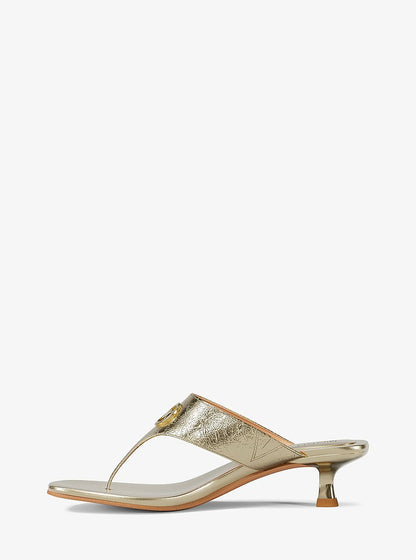 Anneka Metallic Thong Sandal