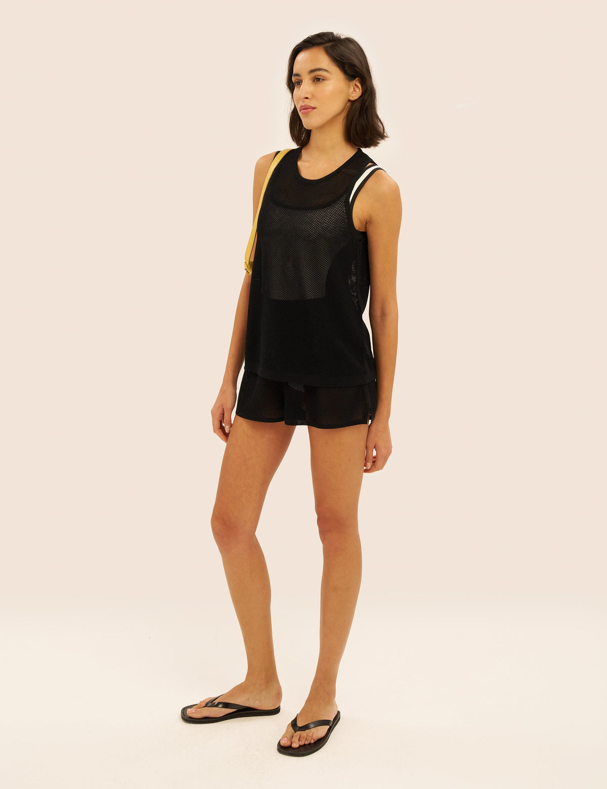 Knitted Mesh Top