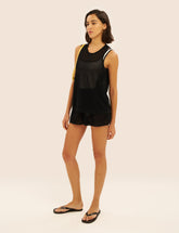 Knitted Mesh Top