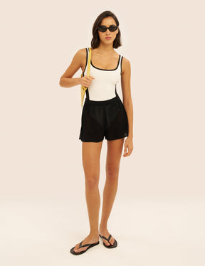 Knitted Mesh Short