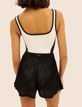 Knitted Mesh Short