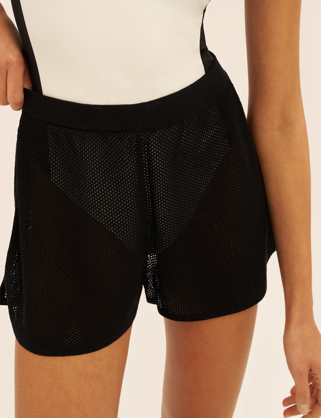Knitted Mesh Short