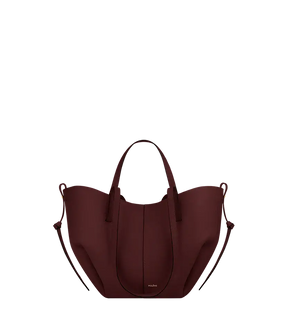 Polene Cyme Mini Edition Textured Black Cherry - Size: One Size Bags | Shop From The Mirage