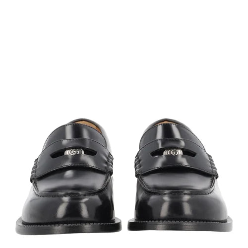 Gucci Black   Loafer   with   Removable   Detail