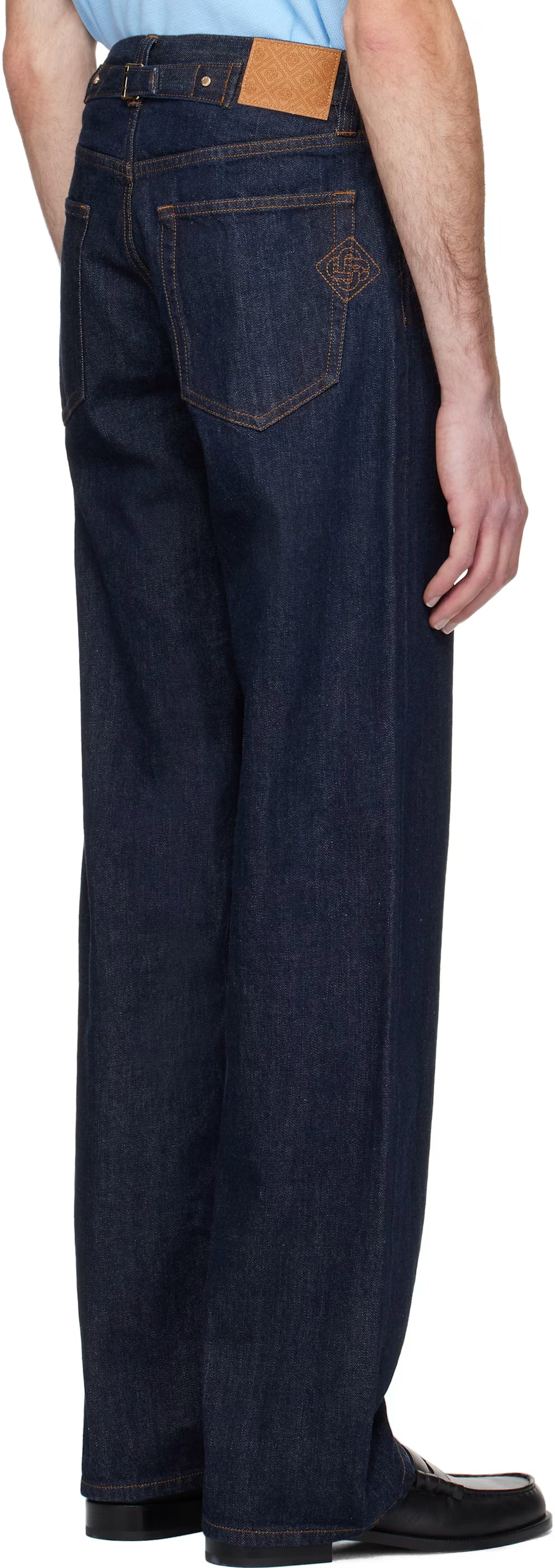 Navy Laurel Selvedge Jeans