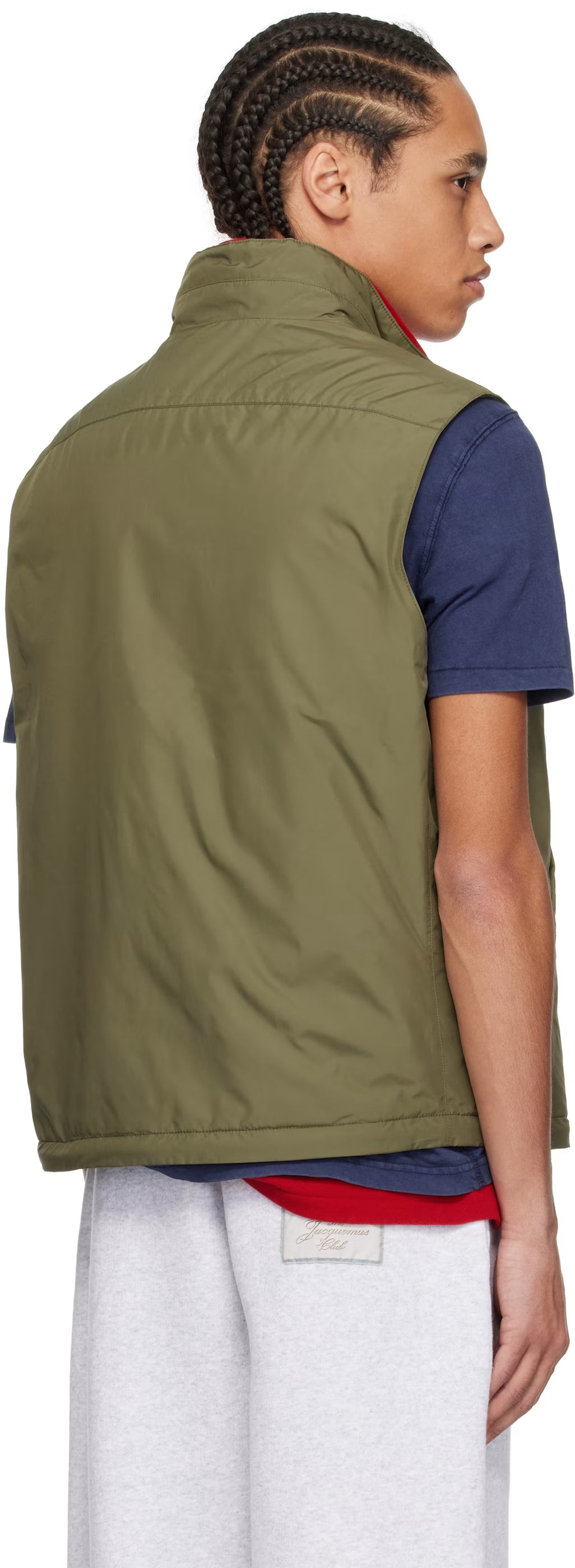 Polo Ralph Lauren Khaki Packable Taffeta Vest