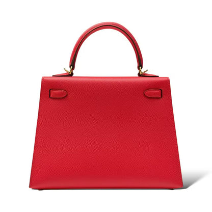 Hermes Kelly 25 Rouge Radieux Epsom GHW