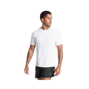 Gymshark Running T Shirt Slim Fit White