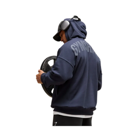 Gymshark Power Hoodie Oversized Fit Heavy Blue