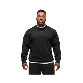 Gymshark Power Crew Oversized Fit Black