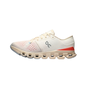 On Running Cloud X 4 Ivory | Salmon