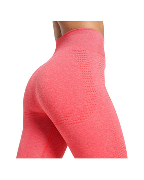 Gymshark Vital Leggings Coral Red Marl
