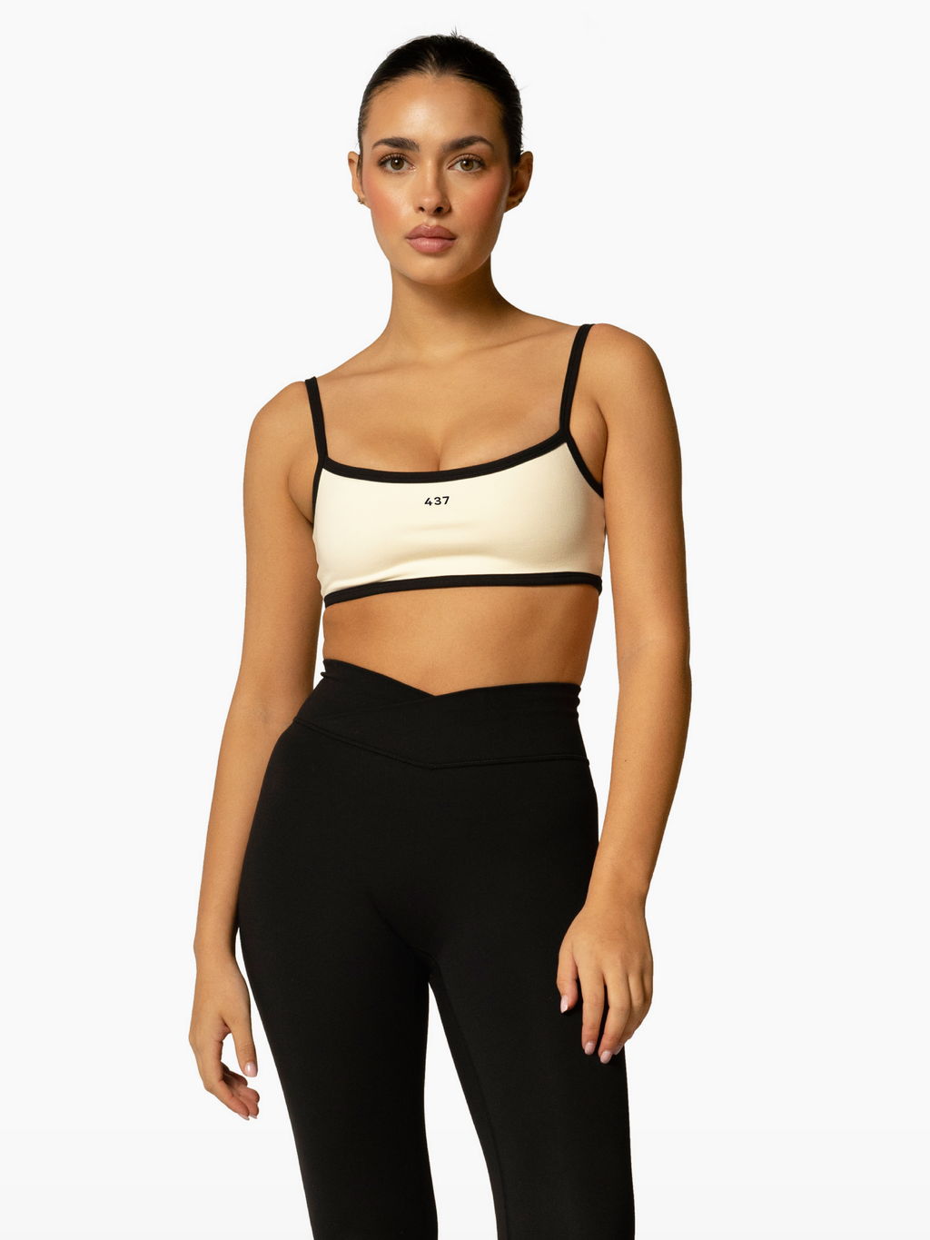 The Micro Bra / Cream-Black