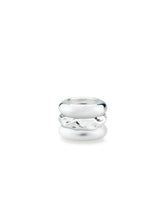 Aliah Stacked Rings Silver