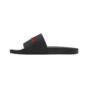 Balenciaga Pool Slides 'Black Red'