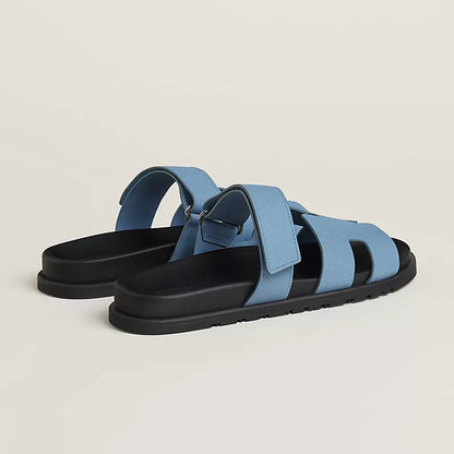 Chypre sandal in Bleu Jeans