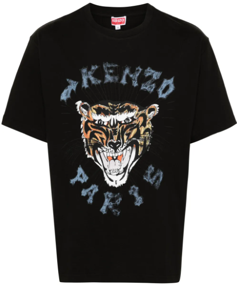 Kenzo Tiger Head cotton T-shirt