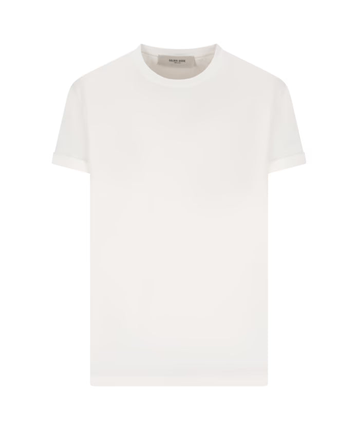 Golden Goose Regular T-Shirt Distressed Cotton Jersey
