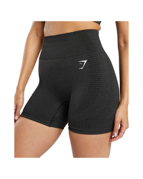 Gymshasrk Vital Shorts compression fit Black Marl