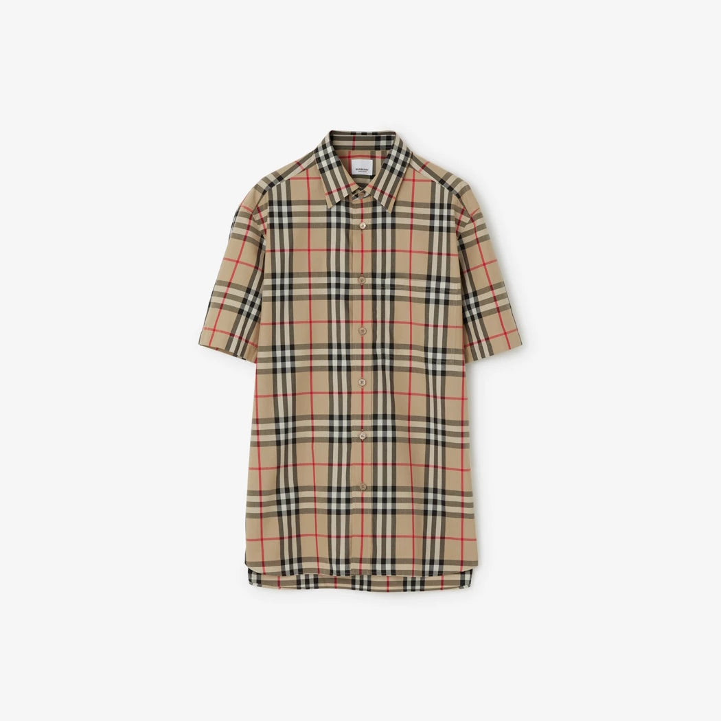 Regular Fit Check Cotton Shirt