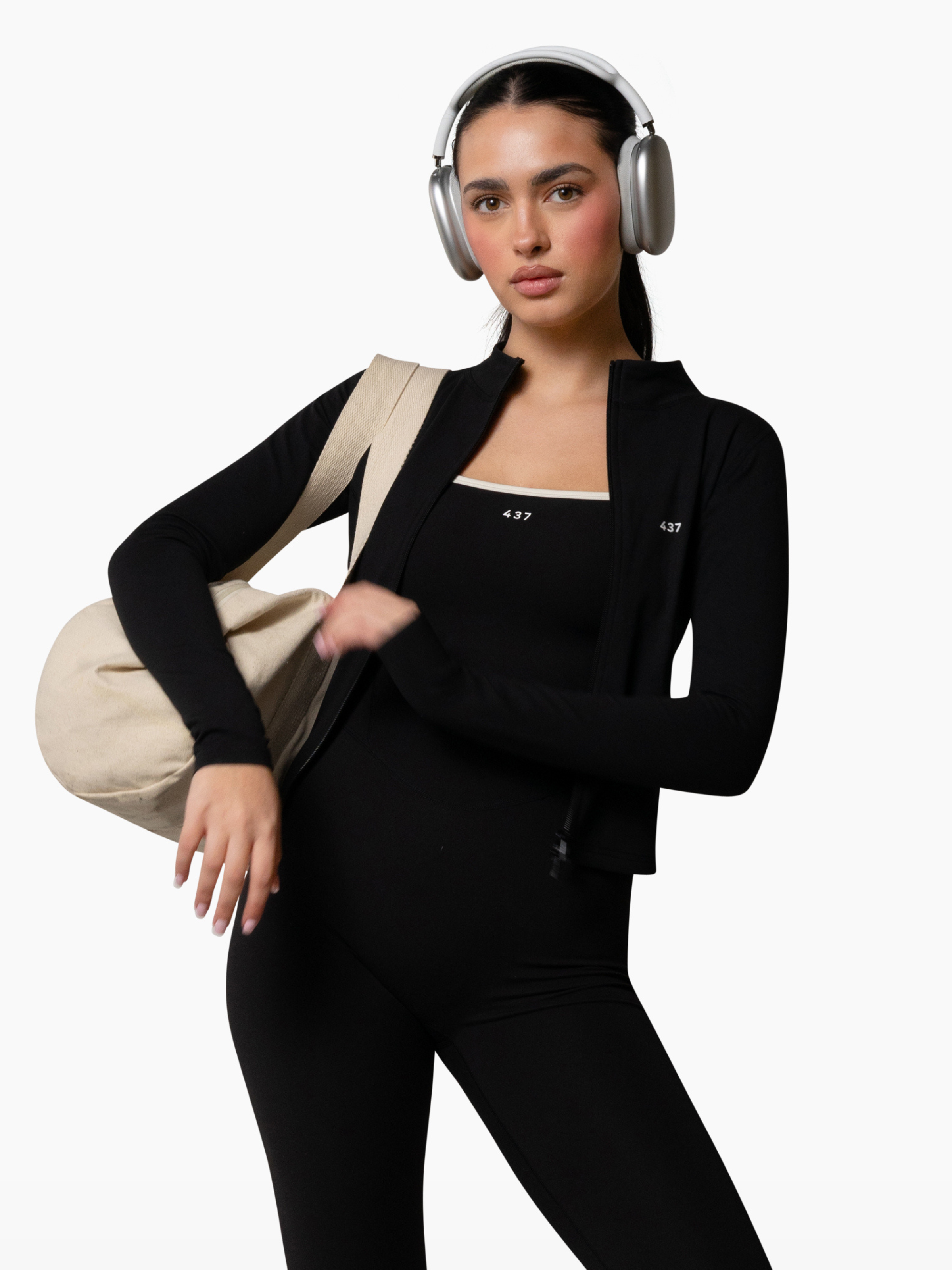 The Curve Jacket / Black