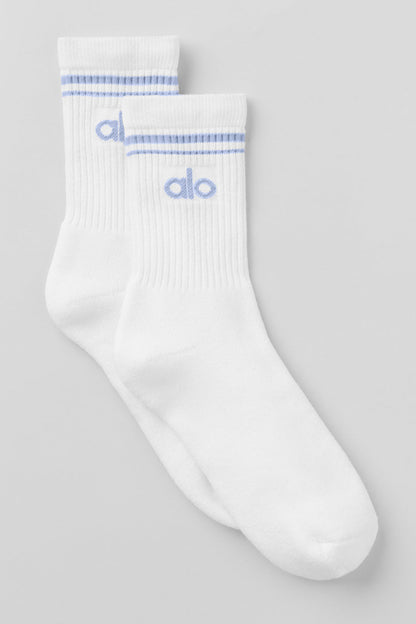 Unisex Half-Crew Throwback Sock — Part 1