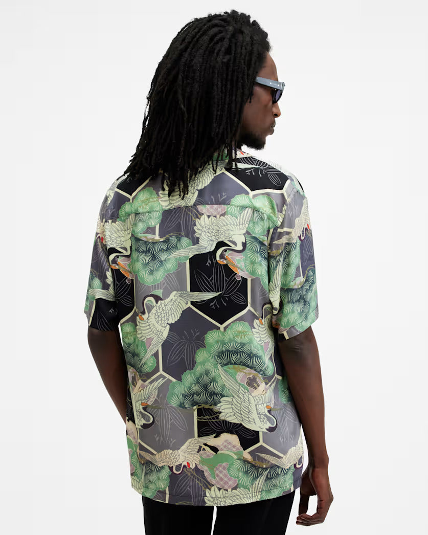 Naga Floral Print Relaxed Fit Shirt