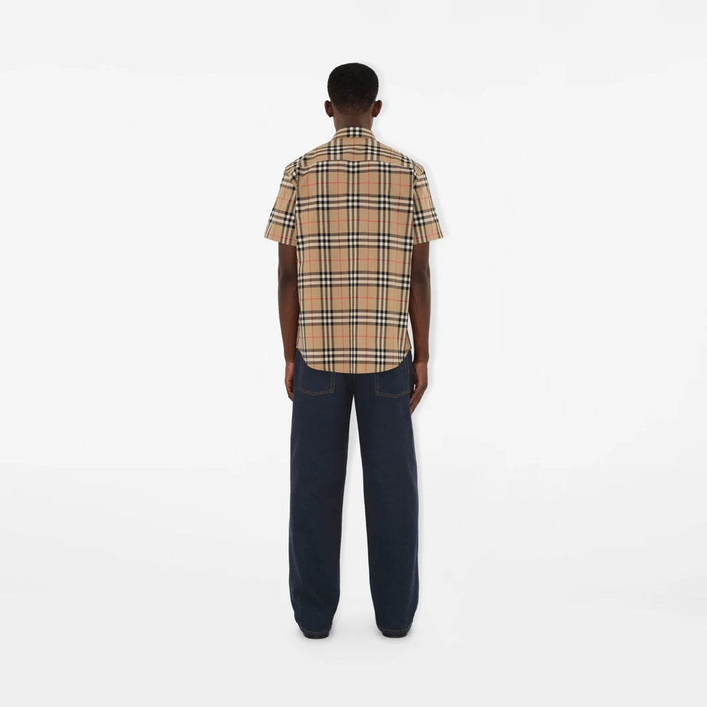 Regular Fit Check Cotton Shirt