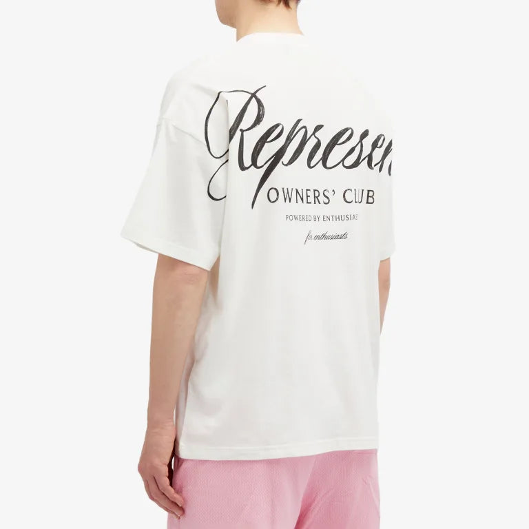 Represent Owners Club Script T-Shirt
