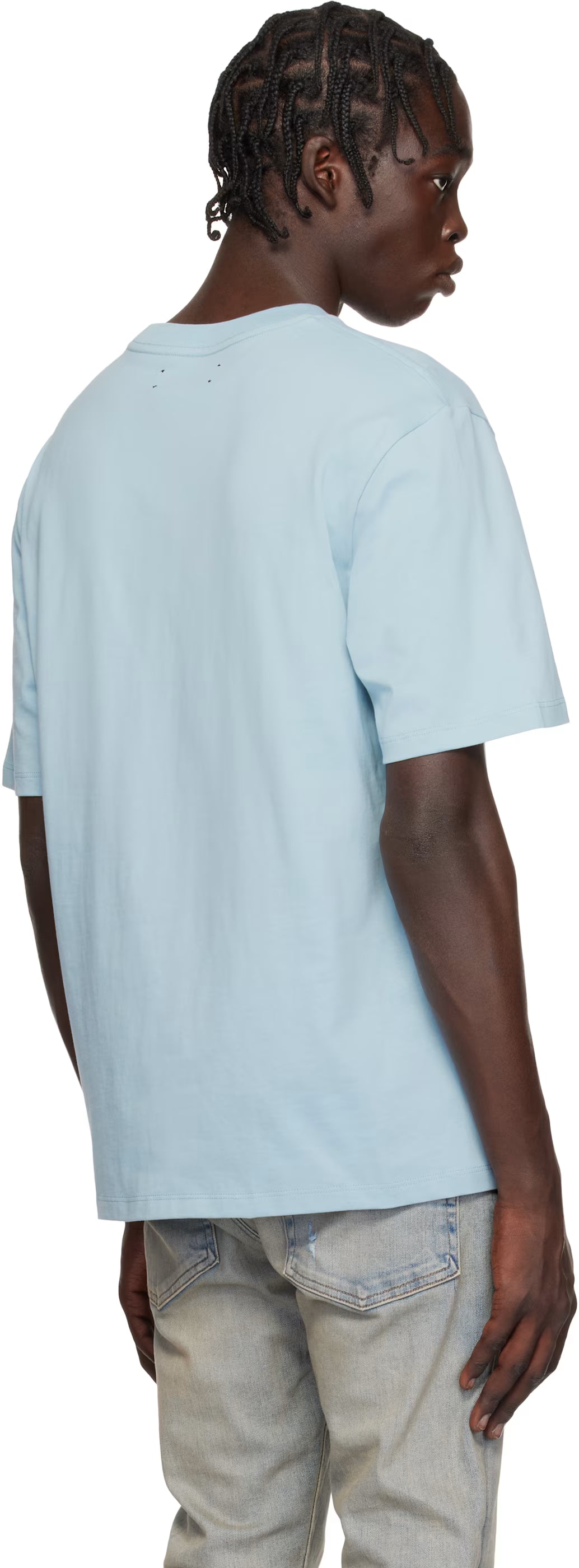 Blue Three Star T-shirt