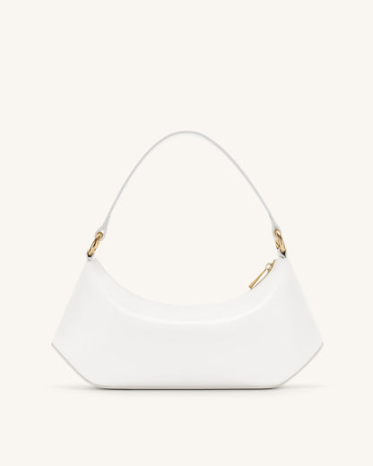 Lily Shoulder Bag - Brown Canvas