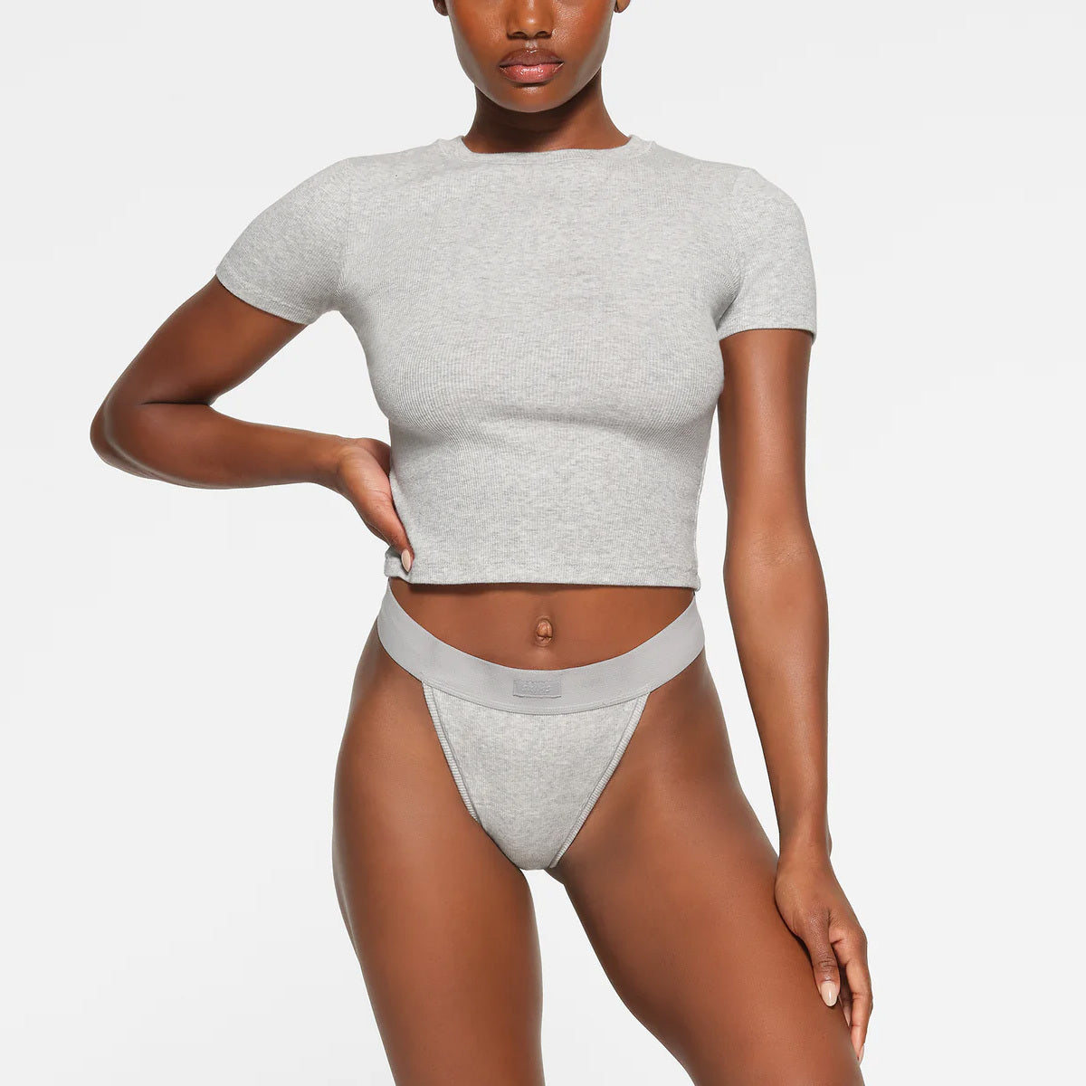 Cotton Rib T-shirt
