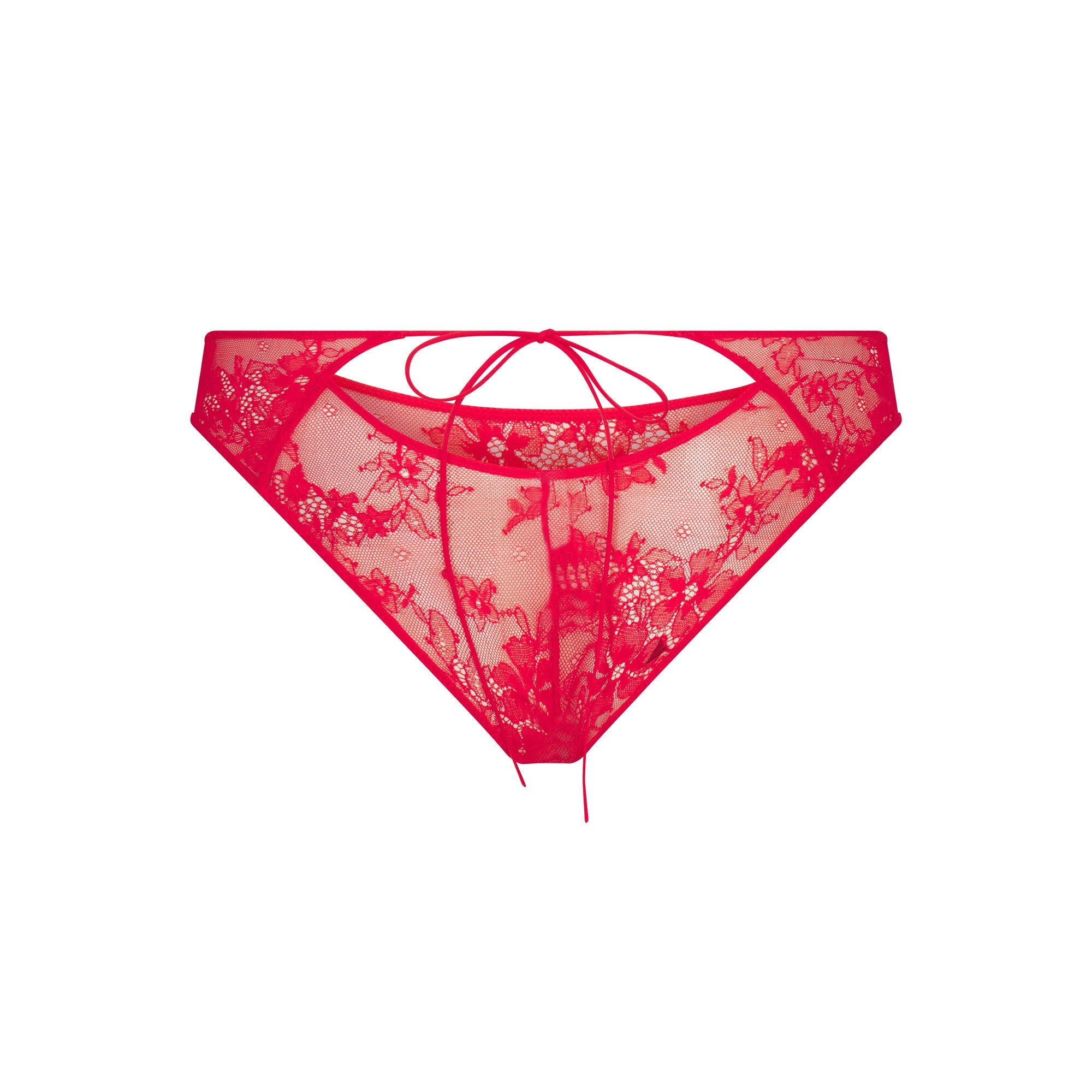 Ultra Fine Lace Peek-a-boo Bikini