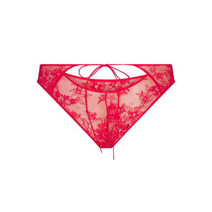 Ultra Fine Lace Peek-a-boo Bikini