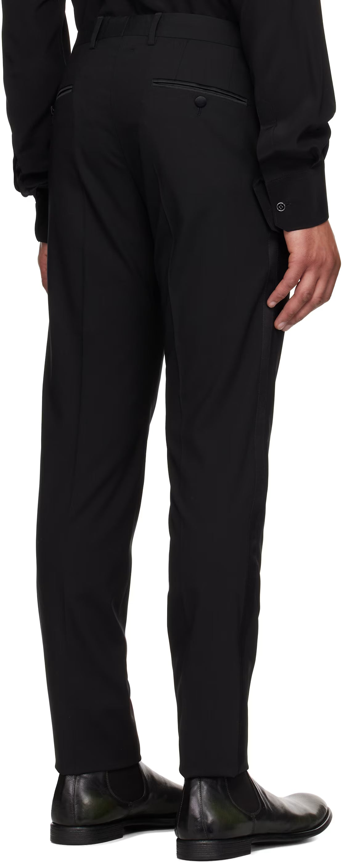 Dolce&Gabbana Black Continuativo Nero Trousers