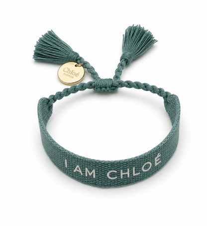 Genuine green Chloe Makeup Bag Set