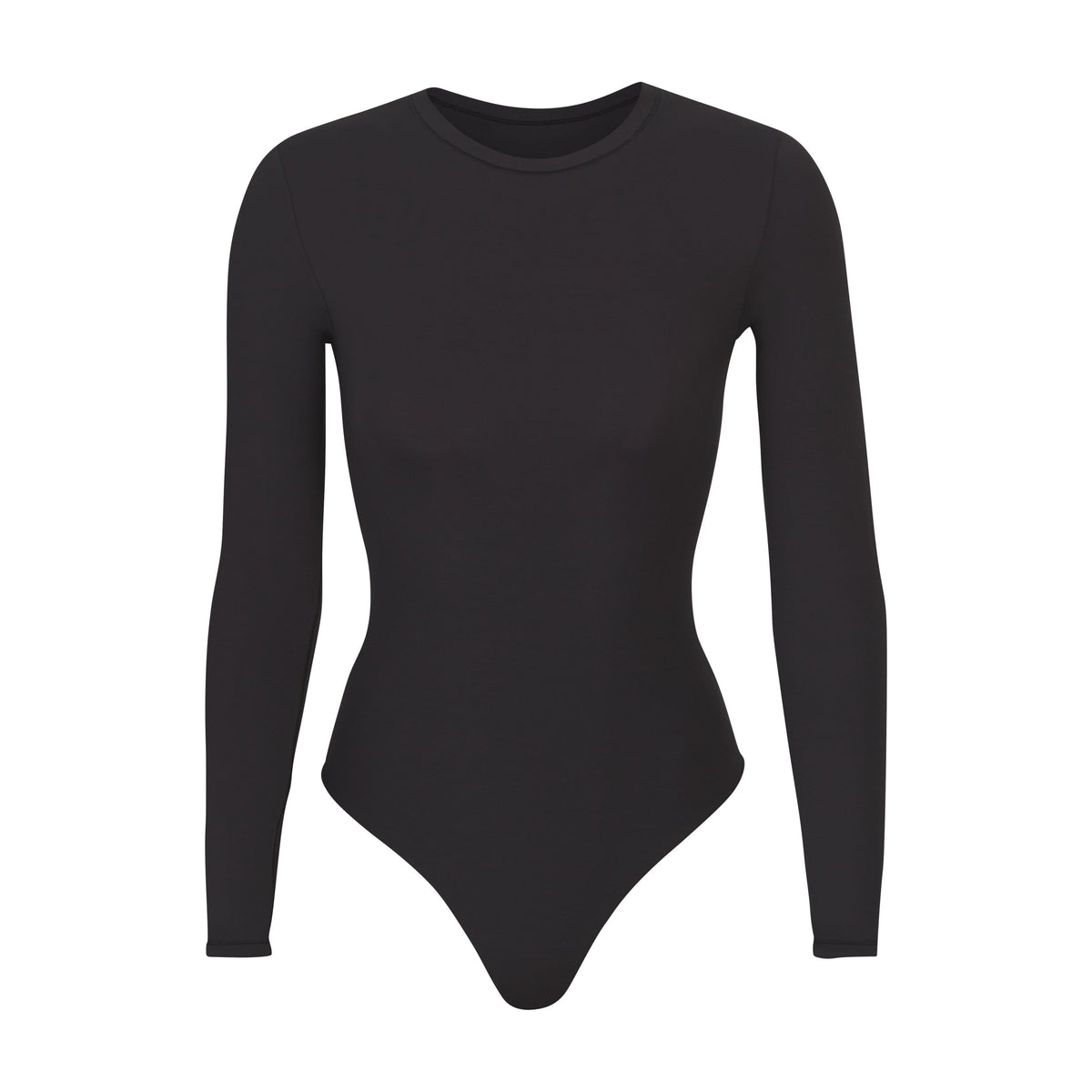 Fits Everybody Long Sleeve Crew Neck Bodysuit