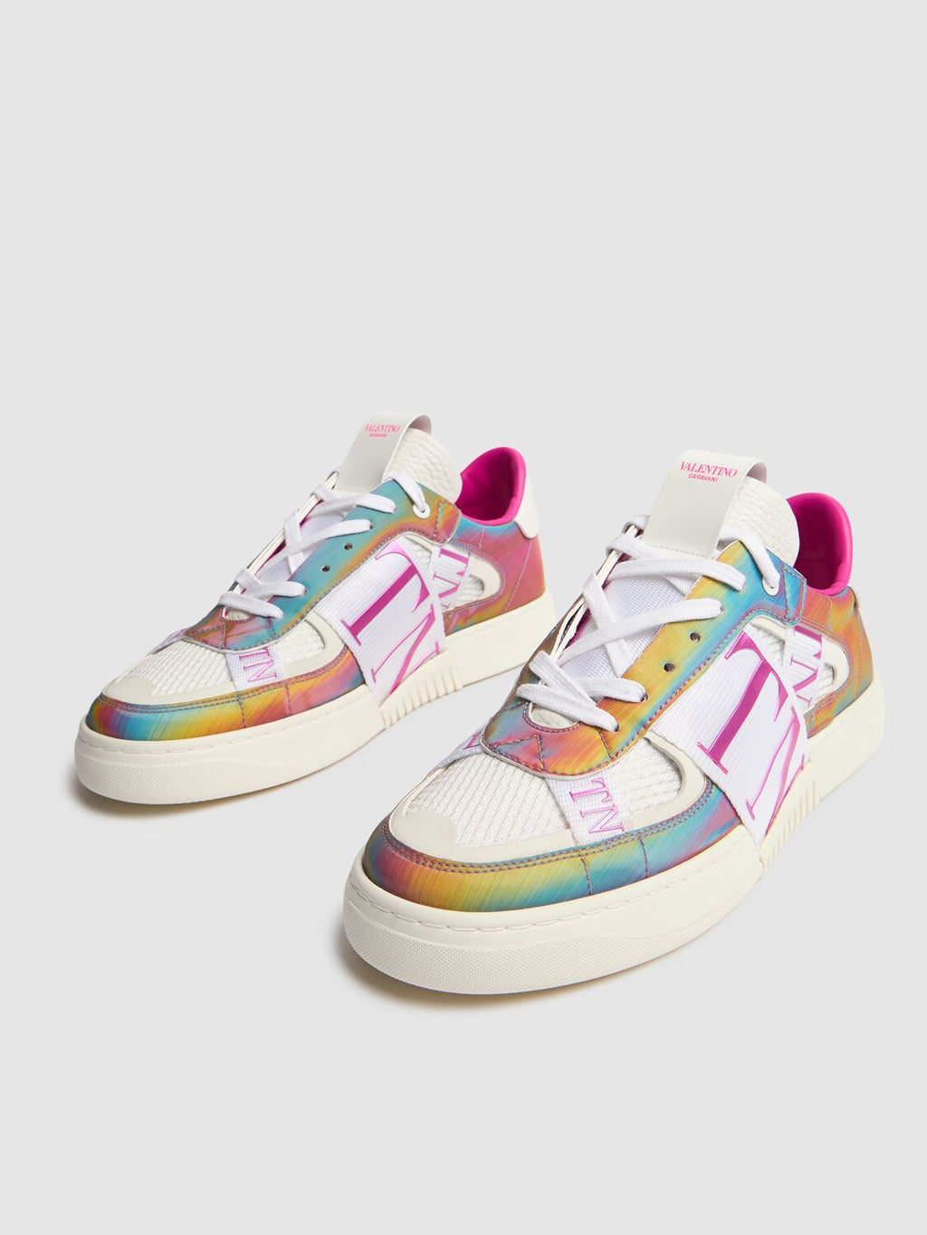 Valentino Garavani Valentino Garavani 20mm VL7N poly & cotton sneakers - Size: UK 4 Sneakers | Shop From The Mirage