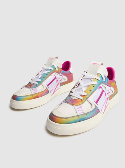 Valentino Garavani Valentino Garavani 20mm VL7N poly & cotton sneakers - Size: UK 4 Sneakers | Shop From The Mirage