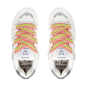 Slider Laces Zig Zag Orange/Green