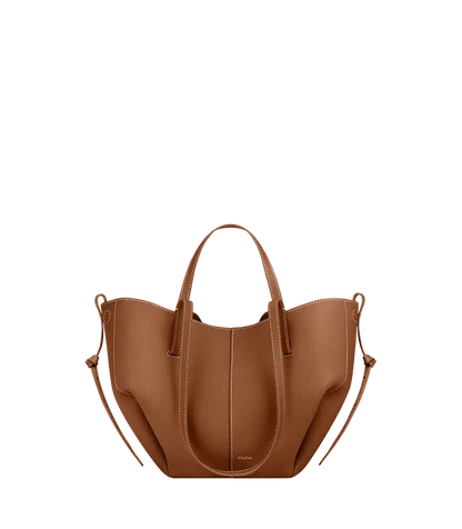 Polene Cyme Mini Edition Textured Camel - Size: One Size Bags | Shop From The Mirage