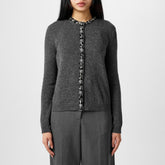Embellished Wool Cardigan