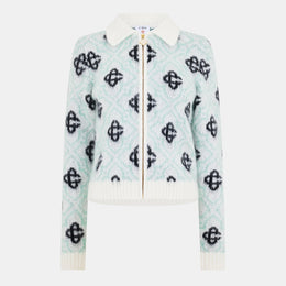 Mono Zip Front Cardigan