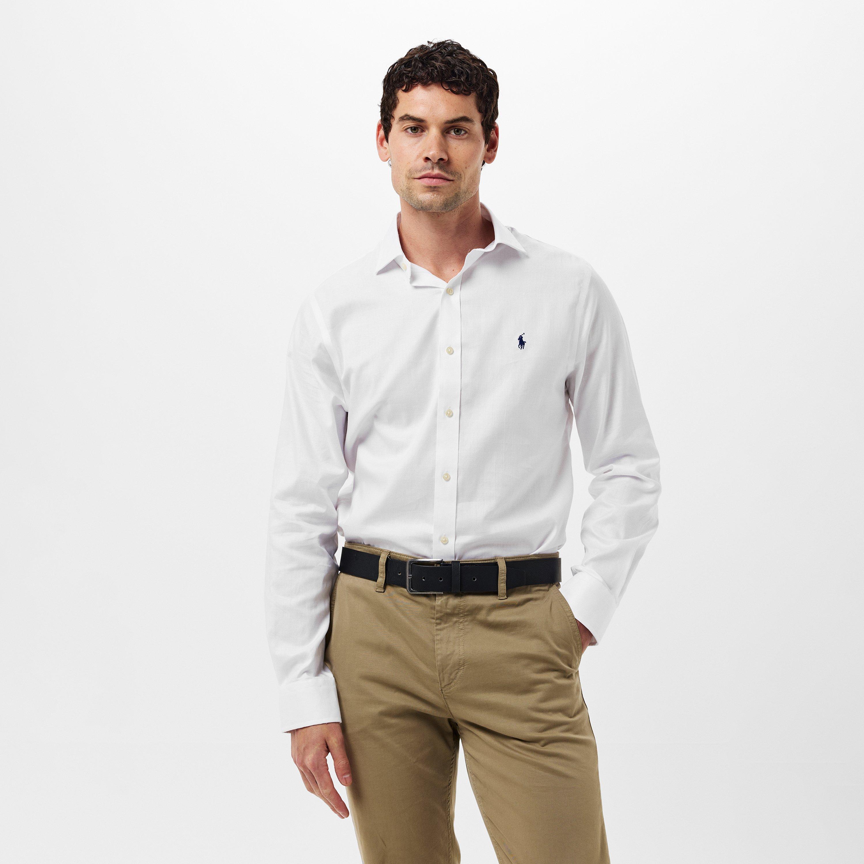 Men's Long-Sleeve Oxford Shirt