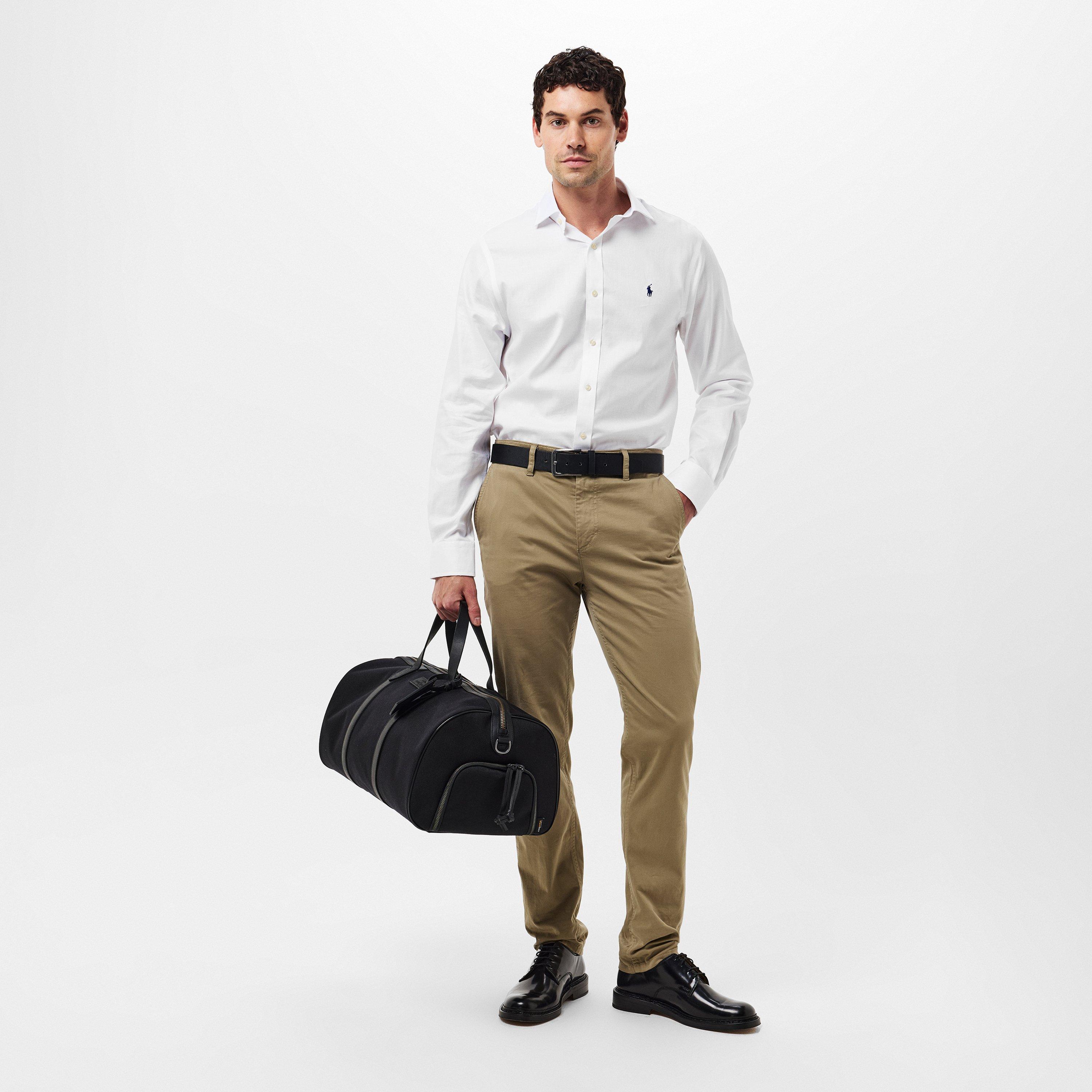 Men's Long-Sleeve Oxford Shirt