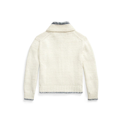 Embroidered Button Fastening Cardigan