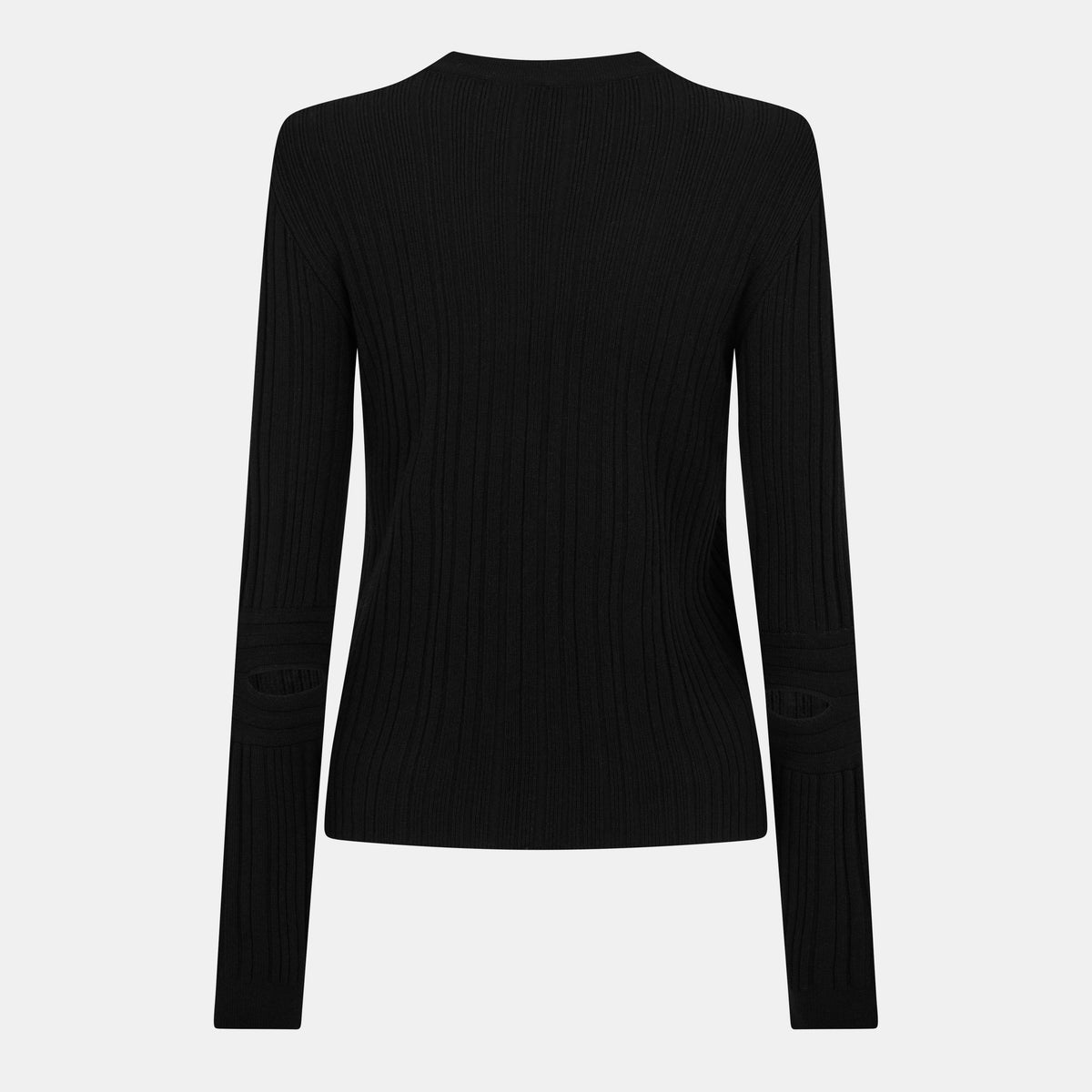 Off Ribbed Cardi Ld99