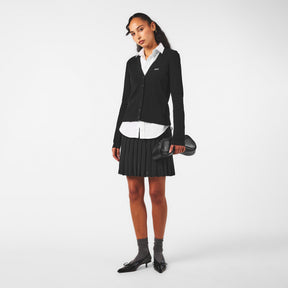 Off Ribbed Cardi Ld99